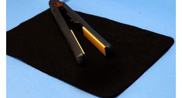 mateque HEAT PROOF IRON/ STYLER MAT IV HAIR STRAIGHTENERS [Misc.]